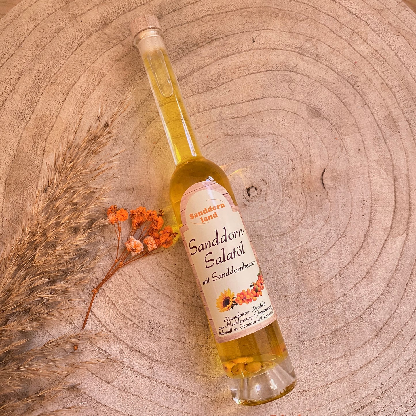 Sanddorn Salatöl mit Sanddornbeeren -100ml-