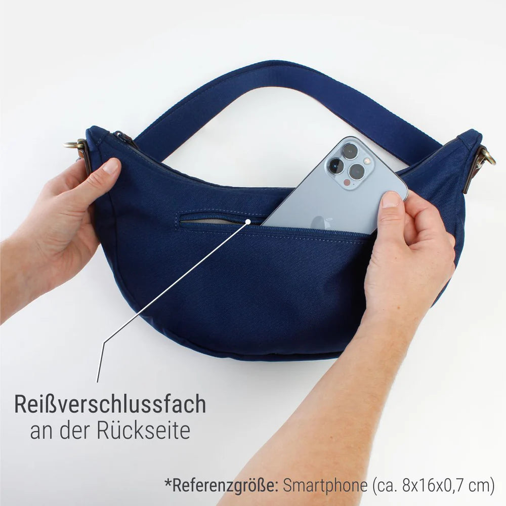 Moonbag Sperling Easy *Blau/Kork Braun*