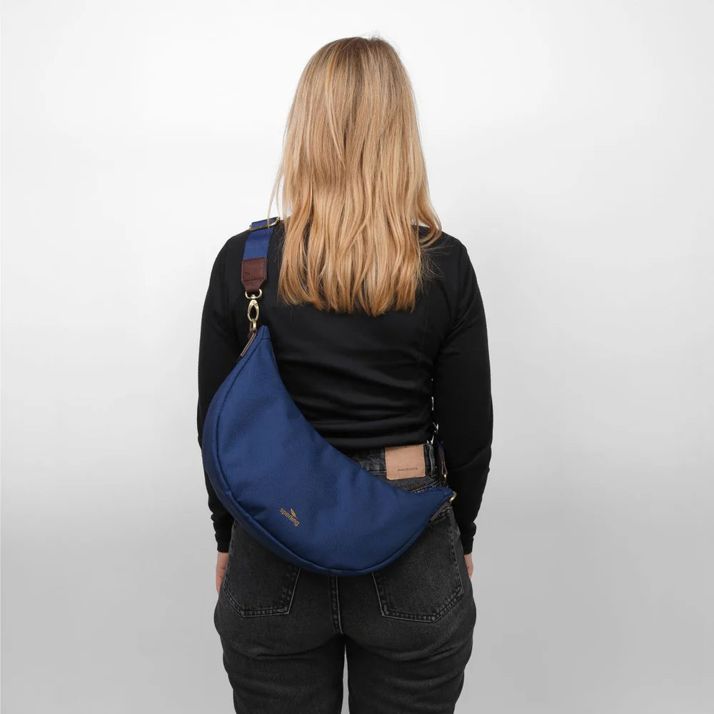 Moonbag Sperling Easy *Blau/Kork Braun*
