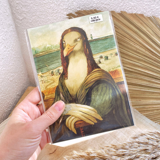 Kunstdruck 13x18 -Möwe Lisa-