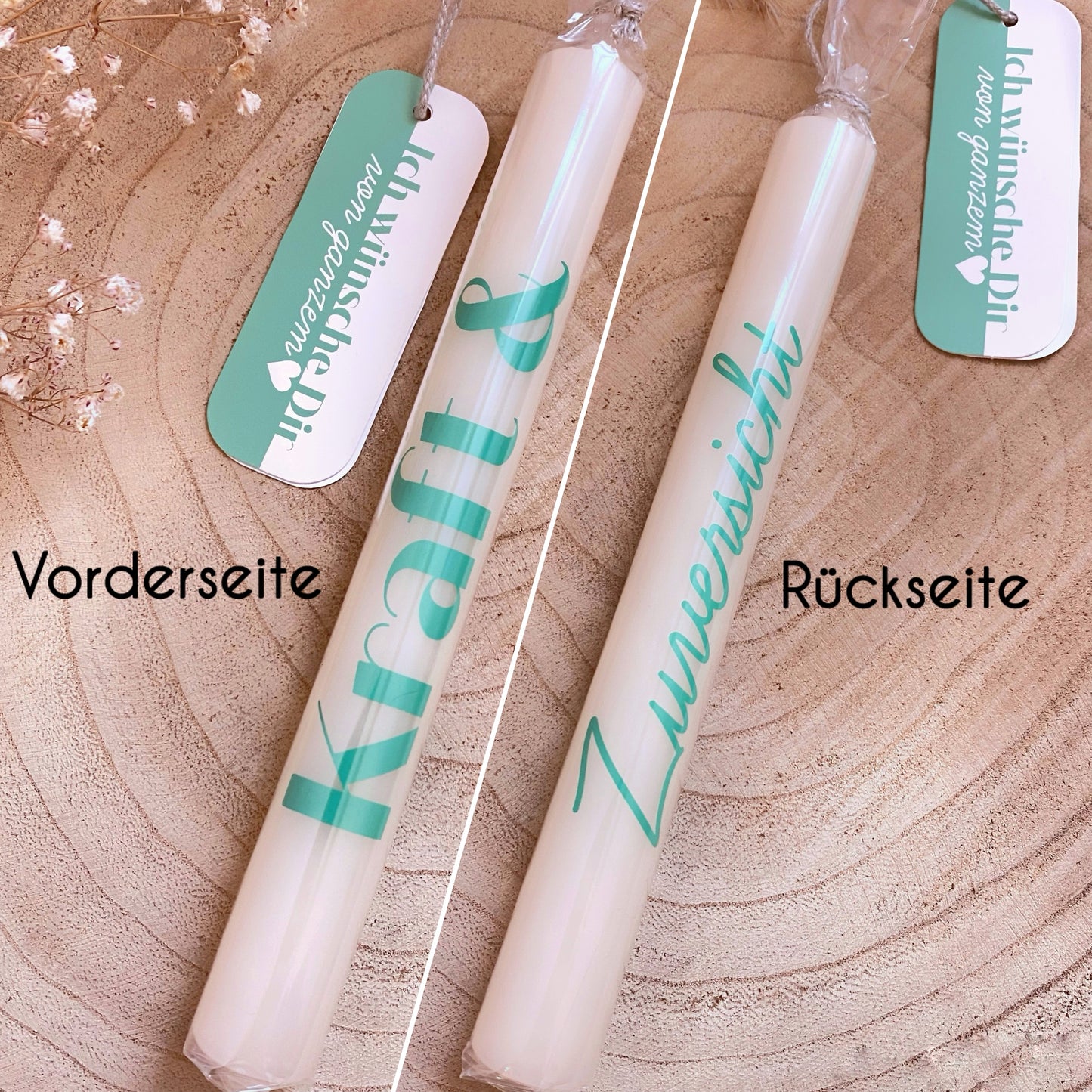 Kerze -Kraft & Zuversicht-