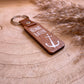 Schlüsselanhänger Holz -Heimathafen-