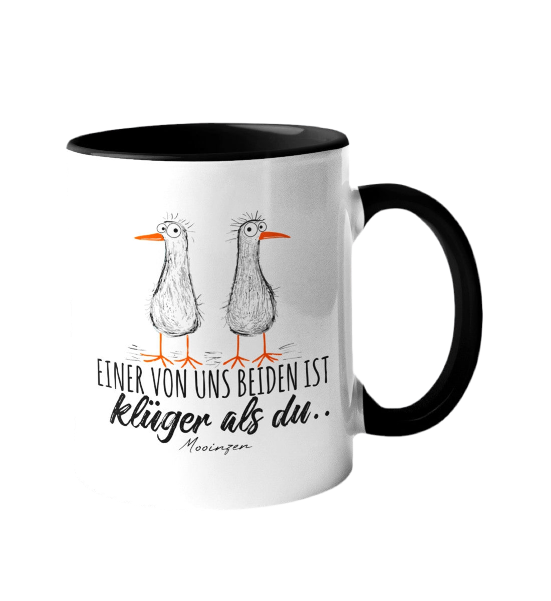 Tasse -Einer von uns ist klüger als du-