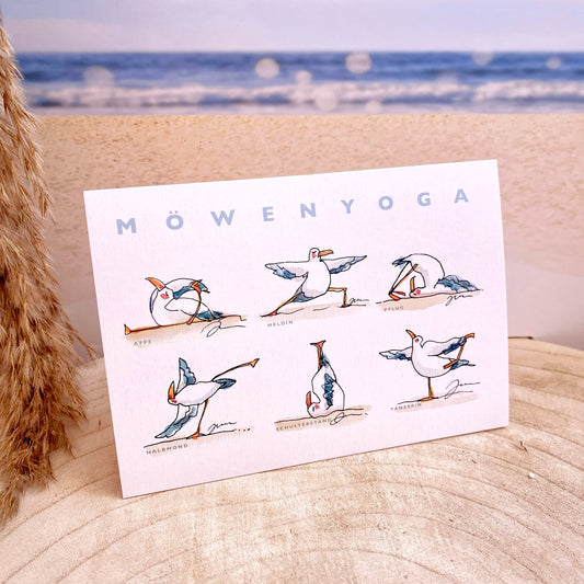 Karte -Möwenyoga-