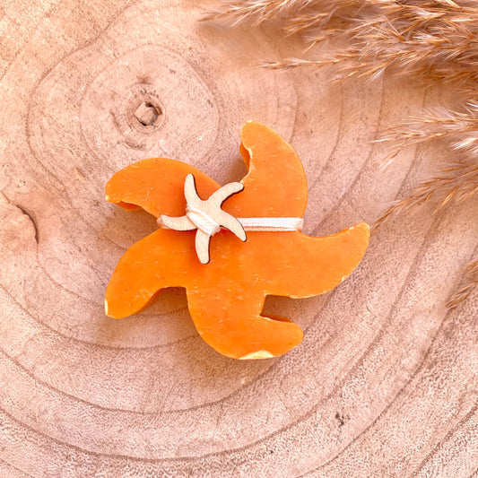Seife -Seestern Orange-