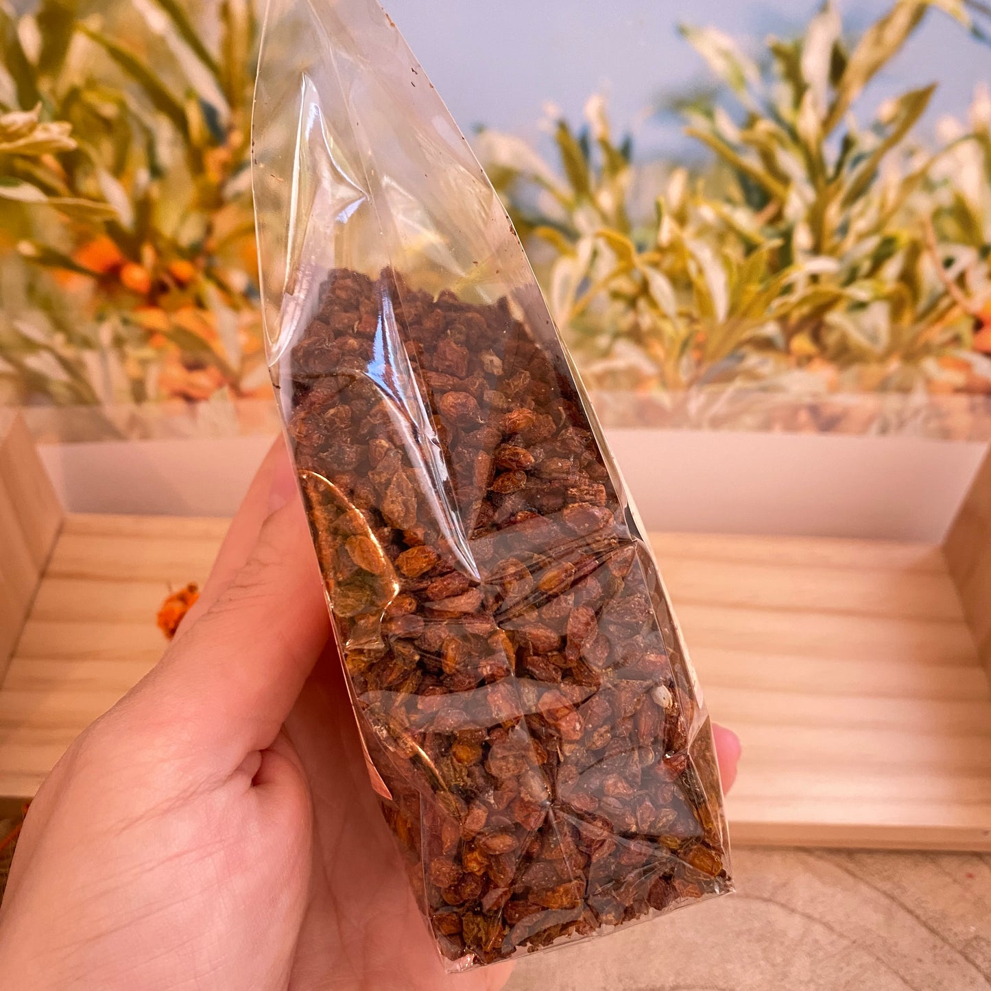 Sanddornbeeren ganz -getrocknet- 100g