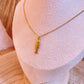 Halskette Edelstahl -Hering-