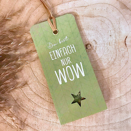 Gewürz Anhänger -Du bist einfach nur WOW-