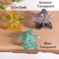 Haarklammer Flower -Verlauf-