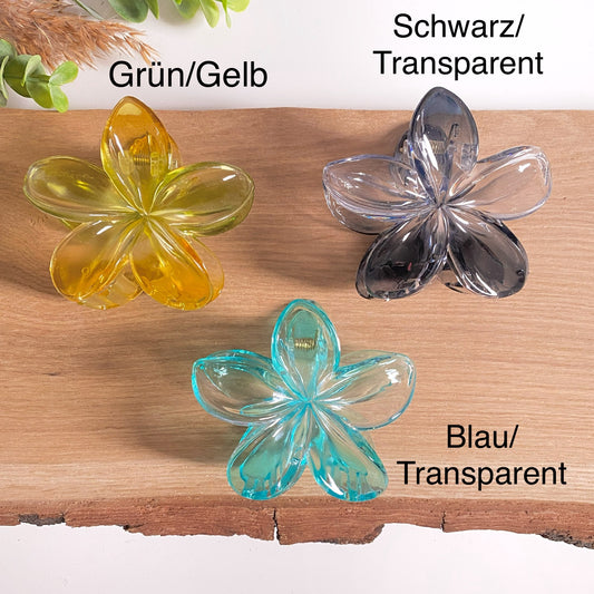 Haarklammer Flower -Verlauf-