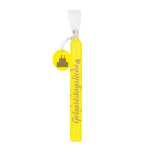 Kerze -Neon Geburtstagslicht-