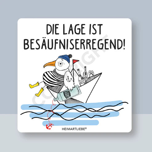 Untersetzer -Besäufniserregend-