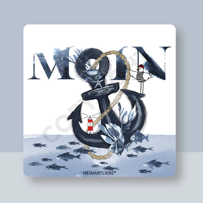 Untersetzer -Moin-