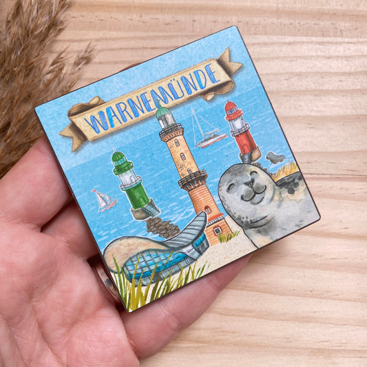 Magnet -Warnemünde gezeichnet-