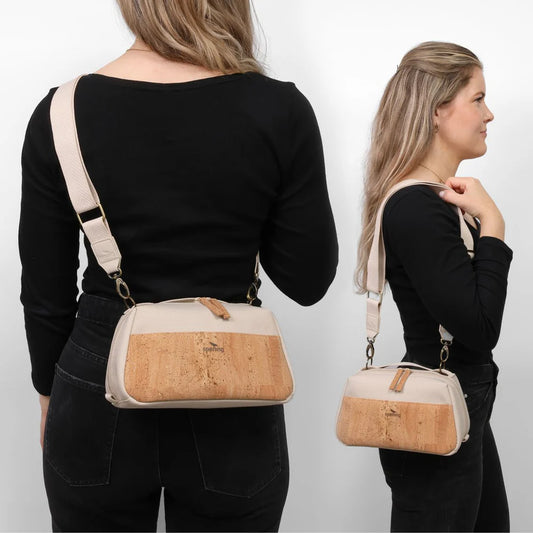 3-in-1 Tasche Sperling Essential *Sand/Kork Hellbraun*