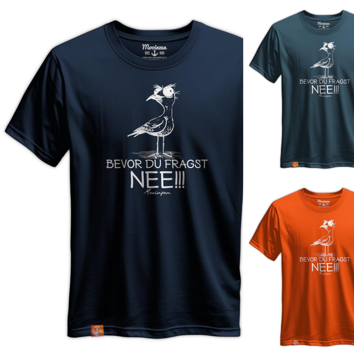 T-Shirt -Möwe Nee-