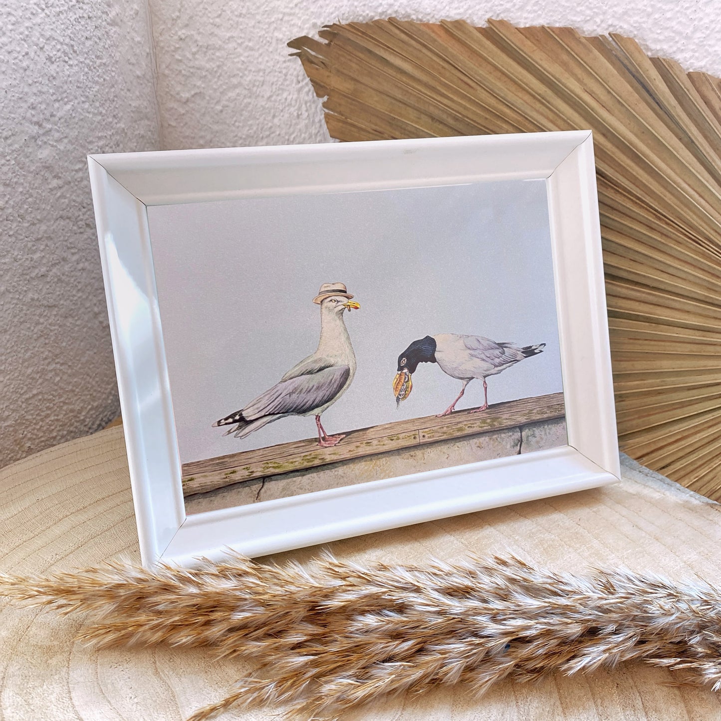 Kunstdruck 13x18 -Möwen Mafia-