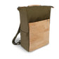 2 in 1 Rucksack/Tasche Sperling Triple *Kiwi/Kork Hellbraun*
