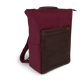 2 in 1 Rucksack/Tasche Sperling Triple *Bordeaux/Kork Braun*