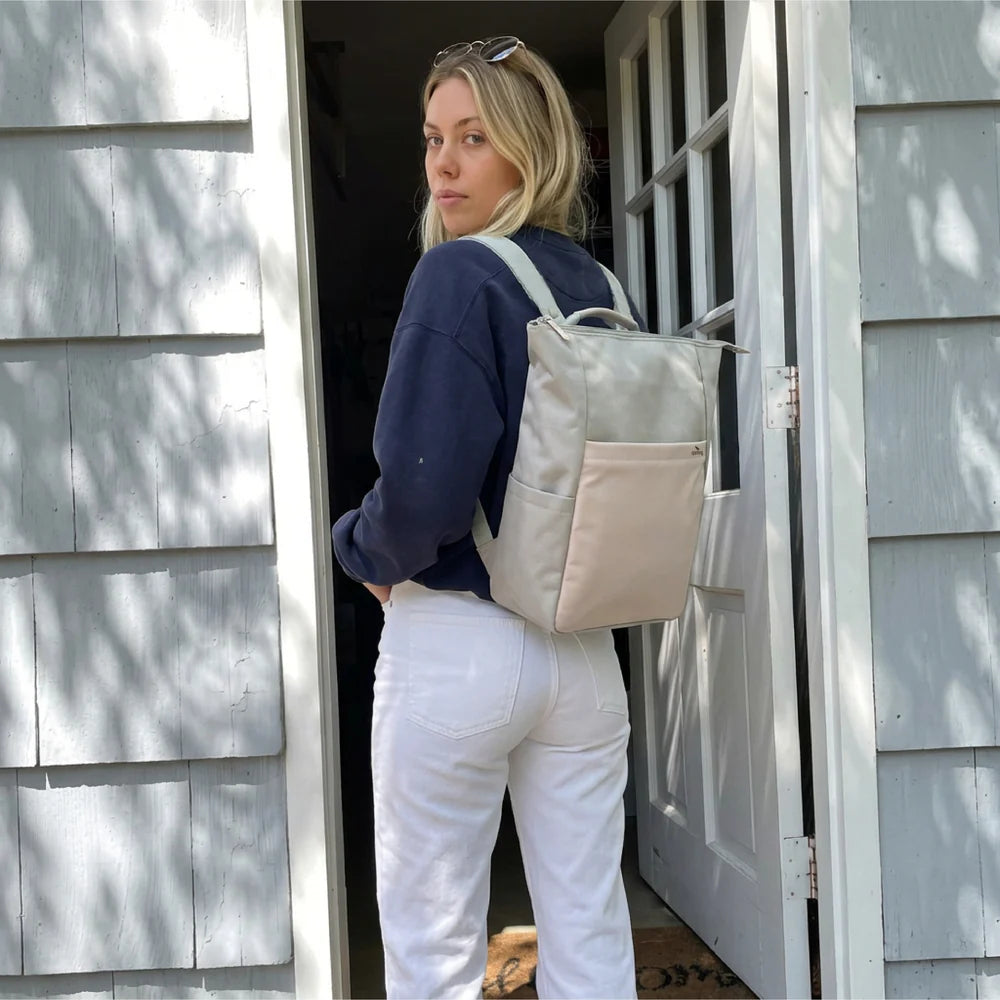 2 in 1 Rucksack/Tasche Sperling Triple *Mint/Creme*