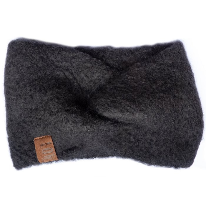 Stirnband Uni -Schwarz-