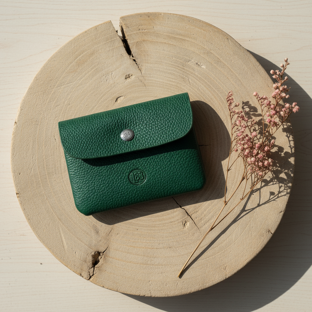 Geldbörse -Dunkelgrün-