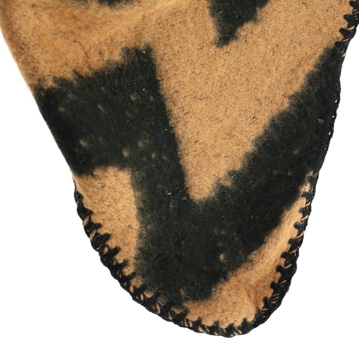 Schal ZikZak -Braun-