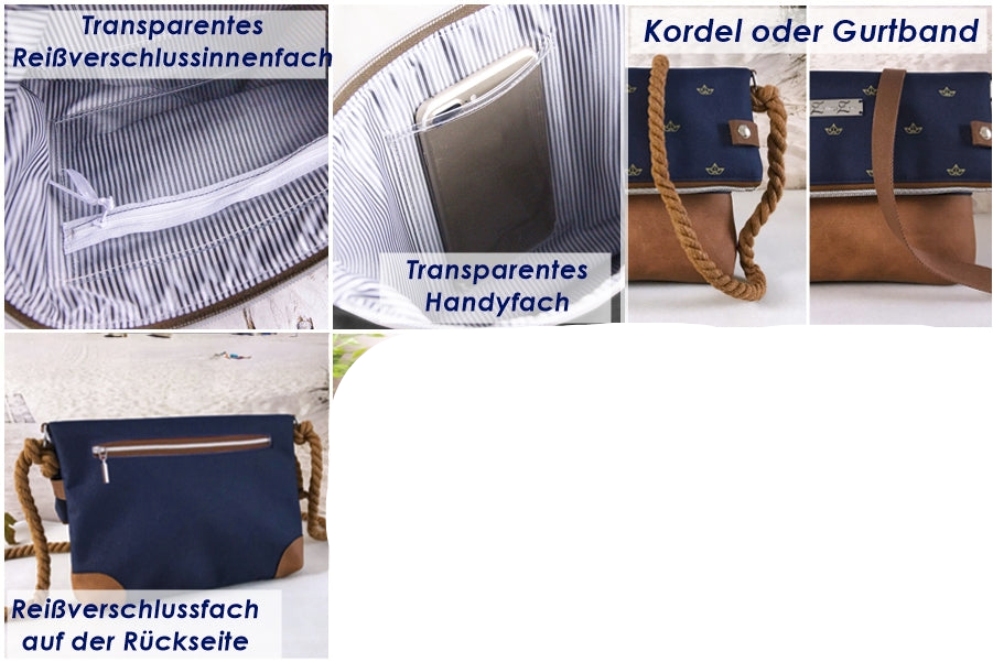 Fold-Over Tasche *Wunschtasche*