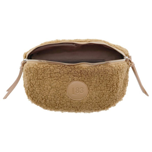 Bauchtasche Teddy -Beige-