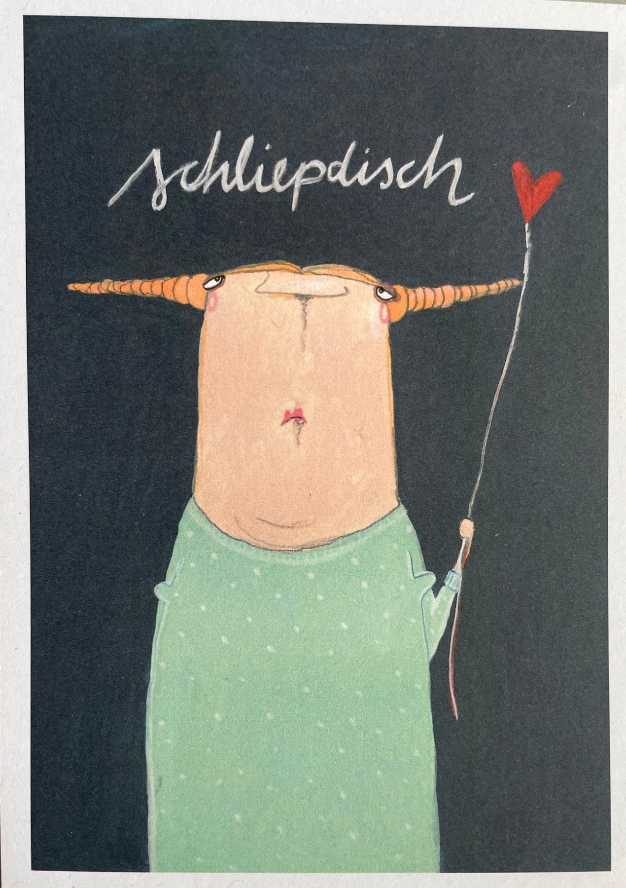Kunstdruck A4 -Schliepdisch-