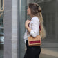 Handtasche Sperling Bonny *Bordeaux/Kork Hellbraun*